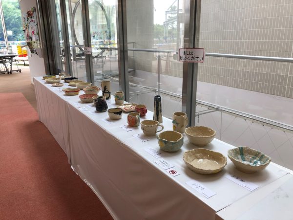 こども陶芸教室 作品展覧会